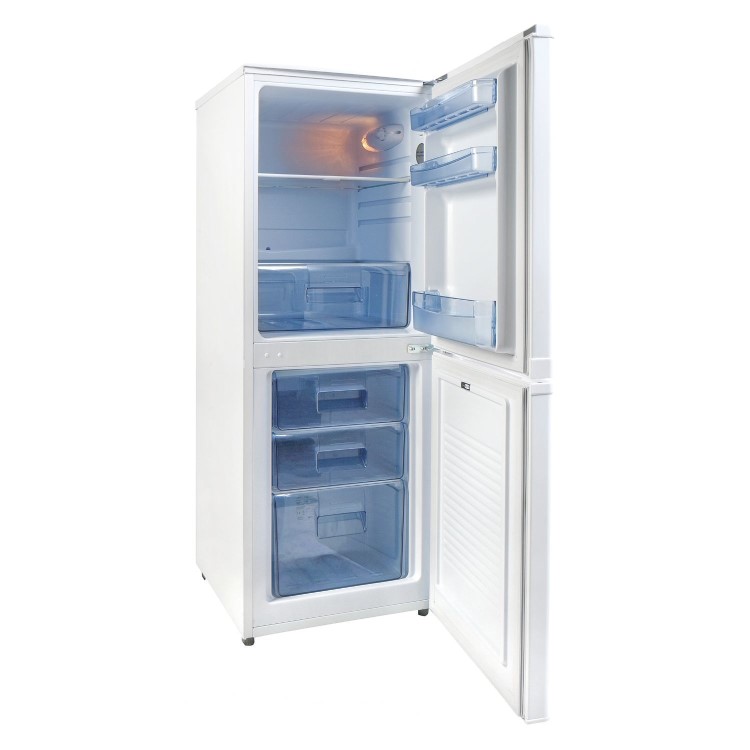 Amica 153 Litre 50/50 Freestanding Fridge Freezer  - White