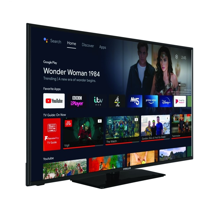 Refurbished Finlux 43" 4K Ultra HD LED Freeview Play Android Smart TV