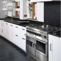 Falcon 83490 CKR 110cm Dual Fuel Range Cooker - Stainless Steel - Solid Doors - Gloss Pan Stands