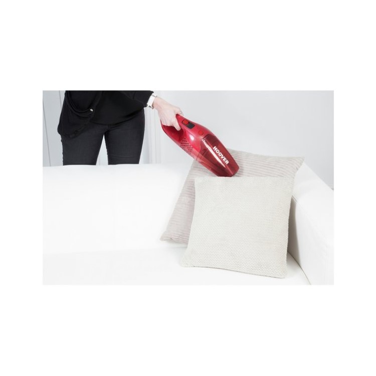 Hoover FM144GFJ FreeMotion 2-in-1 Stick & Handheld Vacuum Cleaner - Red & Grey