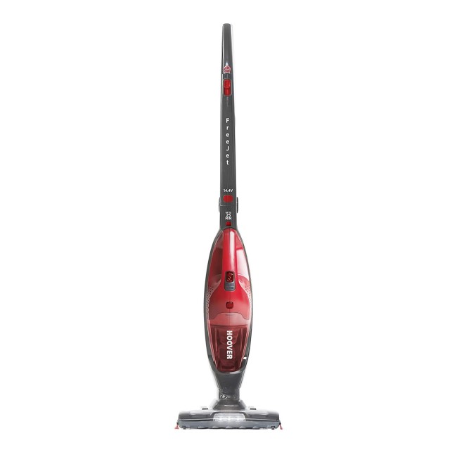 Hoover FM144GFJ FreeMotion 2-in-1 Stick & Handheld Vacuum Cleaner - Red & Grey