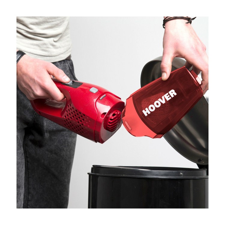 Hoover FM144GFJ FreeMotion 2-in-1 Stick & Handheld Vacuum Cleaner - Red & Grey