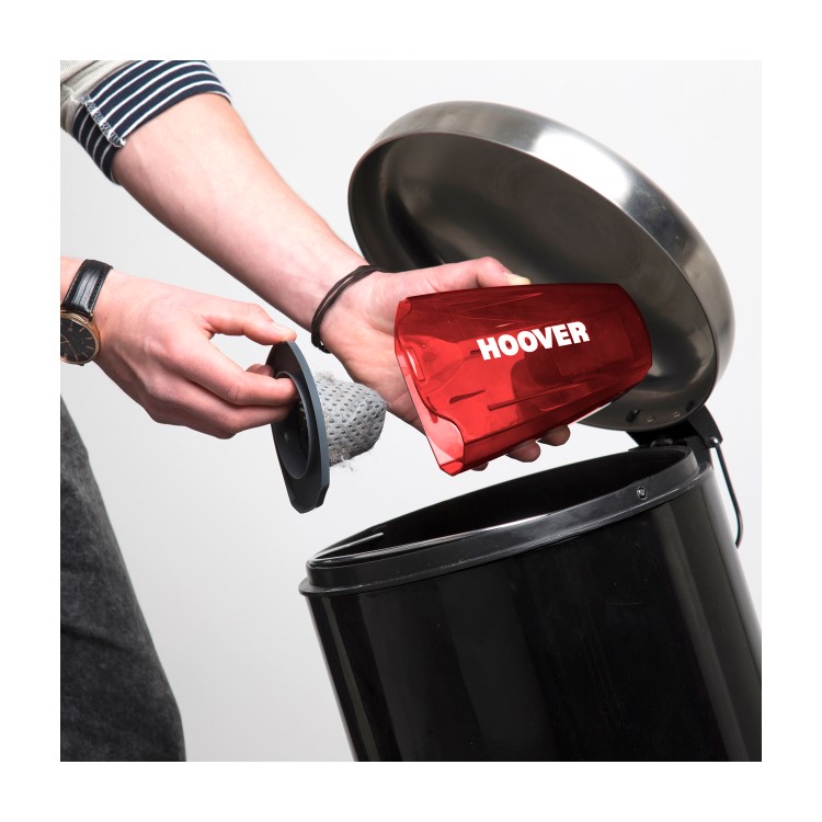 Hoover FM144GFJ FreeMotion 2-in-1 Stick & Handheld Vacuum Cleaner - Red & Grey