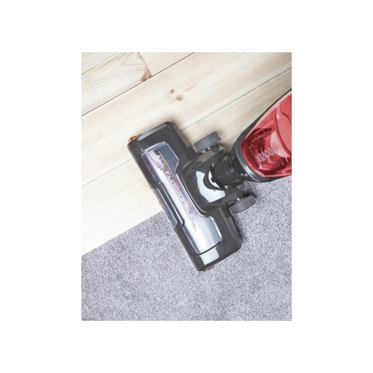 Hoover FM144GFJ FreeMotion 2-in-1 Stick & Handheld Vacuum Cleaner - Red & Grey