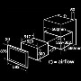 CDA FM2BL Frame Kit for Black 28 Litre Microwave