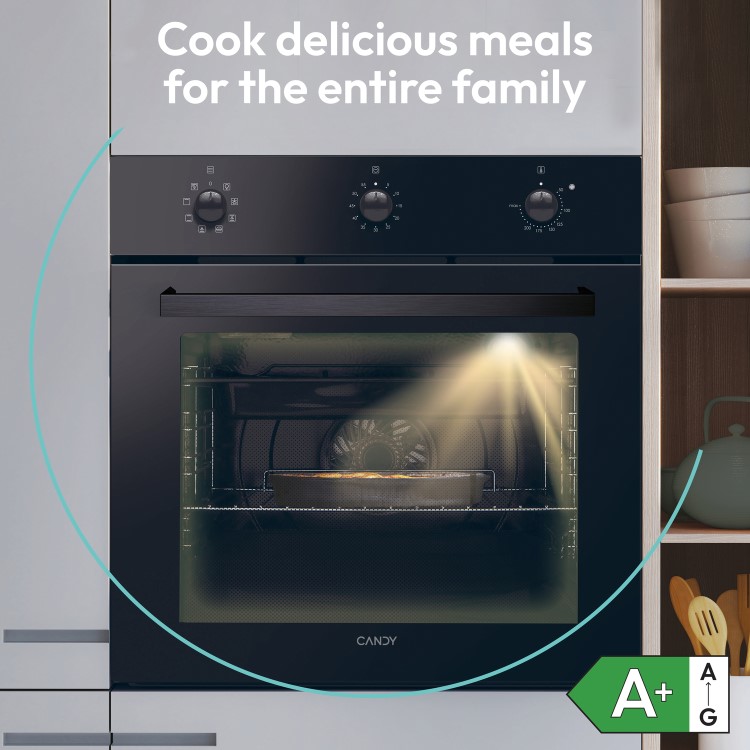 Candy FMCIDCN602CA Electric Single Oven - Black