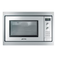 Smeg FME24X-2 Integrated Microwave With Grill