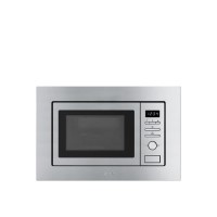 Refurbished Smeg FMI017X Built In 17L with Grill 800W Microwave Stainless Steel