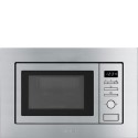 FMI020X Smeg Built-In 800W Microwave with Grill - Stainless Steel