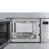 Refurbished Smeg FMI020X Built In 20L with Grill 800W Microwave Stainless Steel