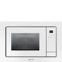 GRADE A1 - Smeg FMI120B Linea Built-in Microwave With Grill White