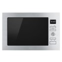 FMI425X Smeg Cucina Built-in 900W Microwave with Grill - Stainless Steel