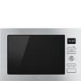 Smeg Cucina Built-in 900W Microwave with Grill - Stainless Steel