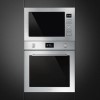 Smeg Cucina Built-in Microwave with Grill - Stainless Steel