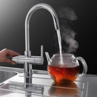 Franke FMINESS Minerva 3-in-1 Kettle Tap in SilkSteel