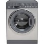 GRADE A3 - Hotpoint FML842GUK Aquarius 8kg 1400rpm Freestanding Washing Machine - Graphite