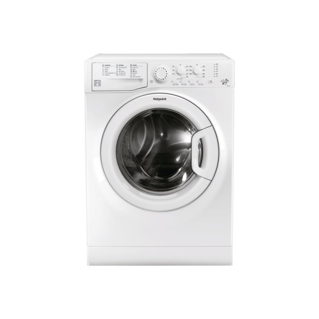 Hotpoint FML842PUK Aquarius 8kg 1400rpm Freestanding Washing Machine - White