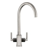 Franke FMTVBKSS Mythos MTV Black Glass Shoulder Tap