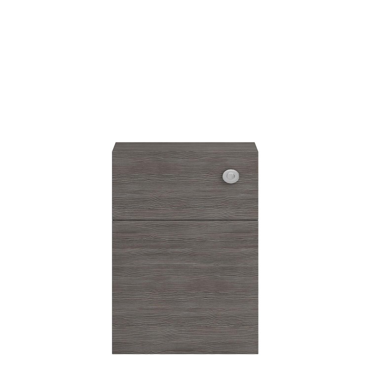Grey WC Toilet Unit 600mm