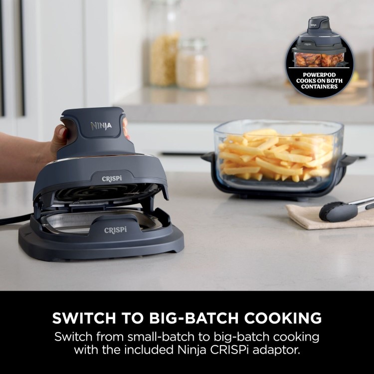 Ninja CRISPi 4-in1 Portable Air Fryer - Cyberspace Blue