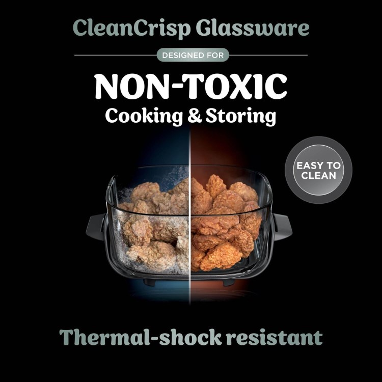 Ninja FN101UKSG CRISPi 4-in-1 Portable Air Fryer  Sage  Healthy Crispy Cooking Anywhere