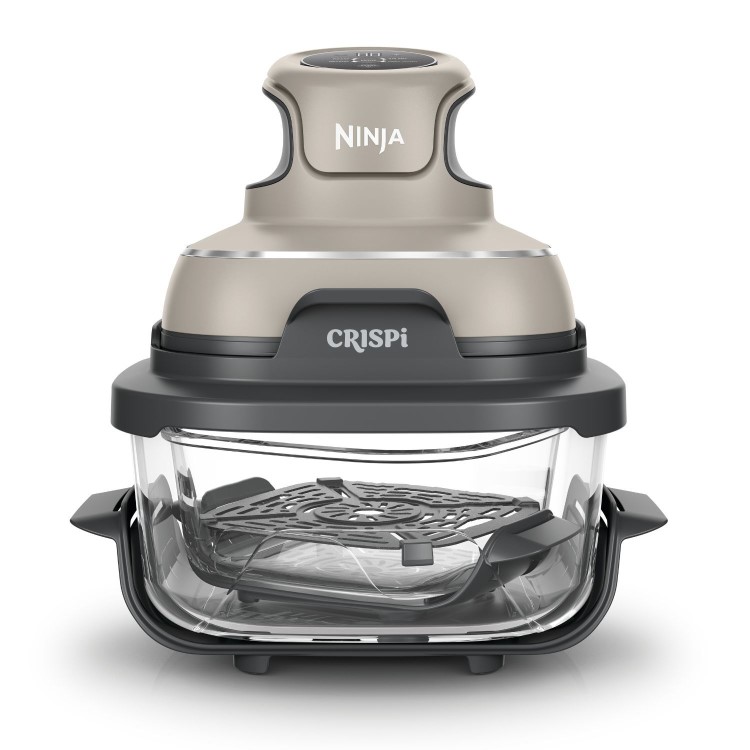 Ninja FN101UKST CRISPi 4-in-1 Portable Air Fryer  Stone  Healthy Crispy Cooking