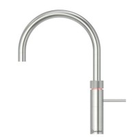 Quooker Fusion Instant Boiling Water Kitchen Tap - Stainless Steel Round Spout