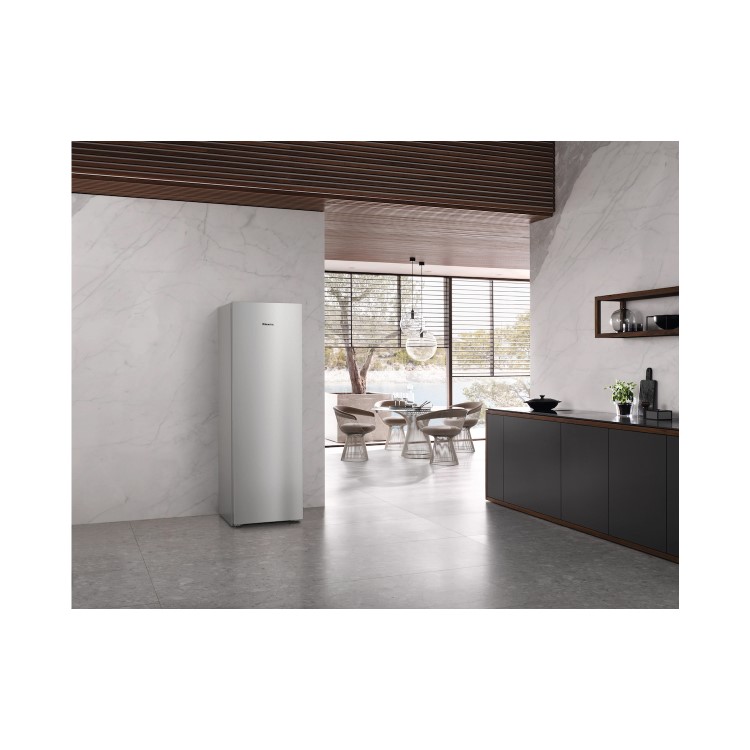 Miele 200 Litre Freestanding Freezer - Stainless Steel Look