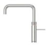 Quooker Fusion Instant Boiling Water Kitchen Tap - Stainless Steel Square Spout