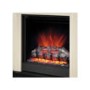 Be Modern Perthshire 31 inch Electric LED Fire with Ivory Surround 