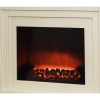 Suncrest Bedale Electric Fireplace Suite in Soft White