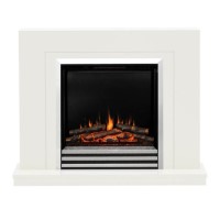 Be Modern Flare Colby White Freestanding Electric Fireplace Suite 38 Inch Be Modern Flare Colby White Freestanding Electric Fireplace Suite 38 Inch