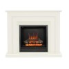 Be Modern 48&quot; Soft White Electric Fireplace Suite - Whitham