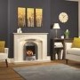 Be Modern Abbey Slimline 120mm Gas Fire Fully Polished