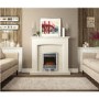 Be Modern 19" Classic Electric Inset Fire in Chrome - Bayden