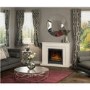 Be Modern Hatley Electric Fireplace Suite in Cream with Black Nickel Fire