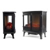 Beldray Paguera Glass Sided Free Standing Electric Stove with LED Flame Effect