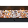 Beldray Atlanta Wall Mounted Fire with Speakers & Acrylic Stones