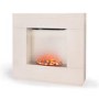 Beldray Sorrento Electric Fireplace Suite in Cream