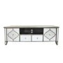 Aurora Boutique Morocco Mirrored Entertainment Unit