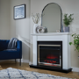 Suncrest Antigua Electric Fireplace Suite
