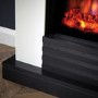 Suncrest Raby White Electric Fireplace Suite