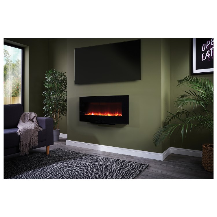 Suncrest Santos Wall Mounted Fire