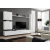 White High Gloss Floating TV Entertainment Unit - TV&#39;s up to 50&quot; - Neo