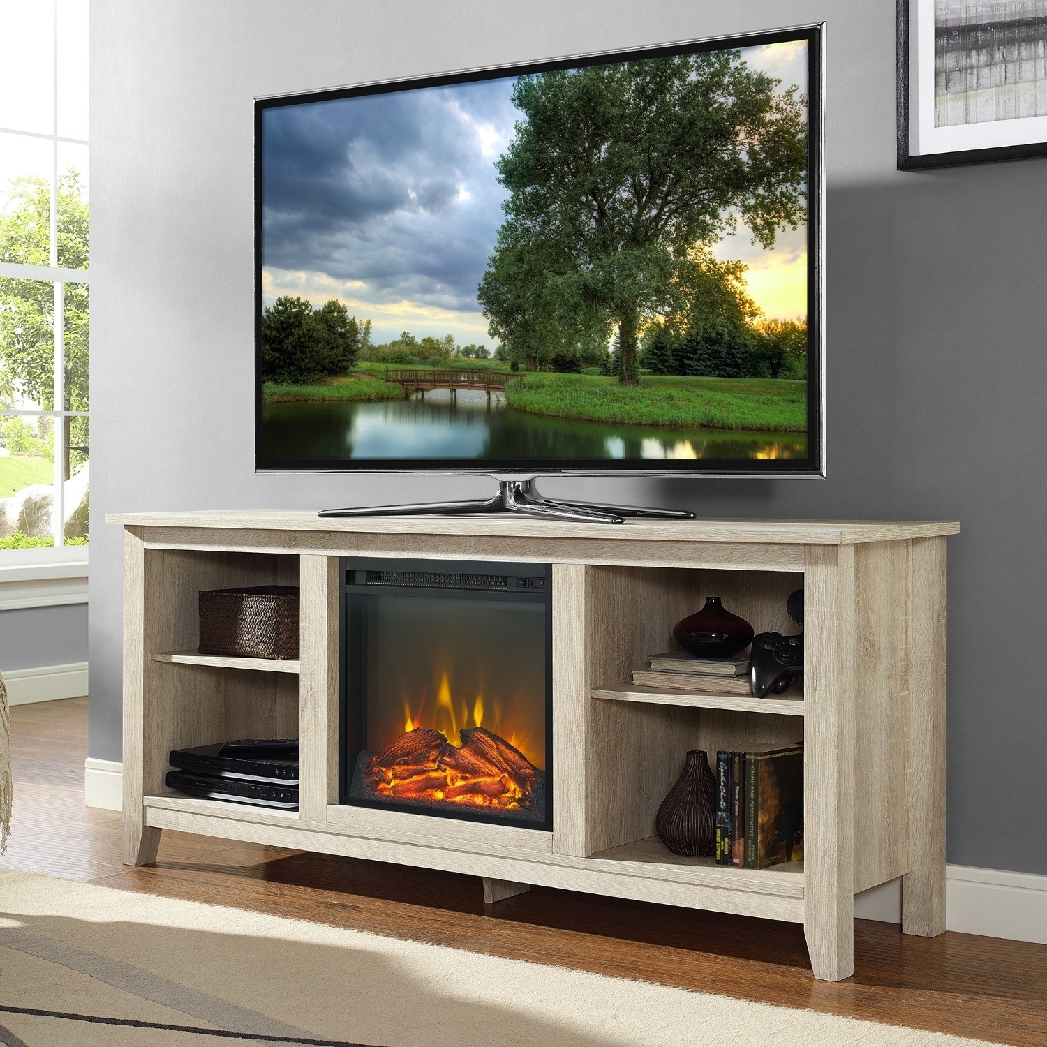 Fire entertainment unit discount