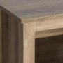 Foster Light Wood Effect TV Unit with 4 Open Shelves - TV's up to 60"