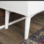 White Solid Wood Sideboard with Storage - Foster