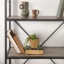 Grey Wooden Effect Bookcase - Foster