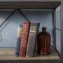 Grey Wooden Effect Bookcase - Foster
