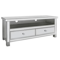 Aurora Boutique Mirrored TV Unit with Storage - TV's up to 43"